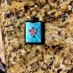 Vintage perfume oil container